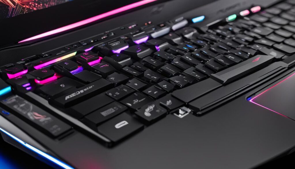 منافذ ASUS ROG Strix منافذ ASUS ROG Strix